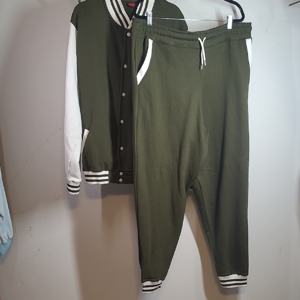 Olive Green Track Pants & Joggers